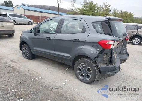 2018 Ford Ecosport S из США, поврежденный, VIN MAJ6P1SL0JC244157